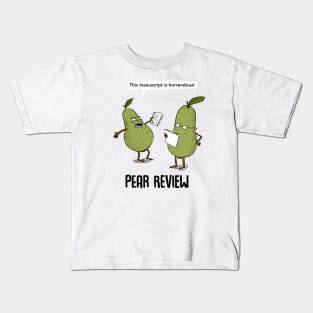 Pear Review Kids T-Shirt